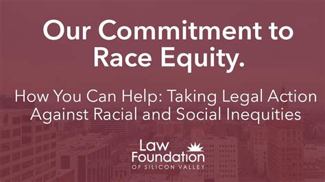 Our Commitment To Racial Equity — Law Foundation Of Silicon Valley