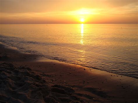 Strand Sonnenuntergang Meer Kostenloses Foto Auf Pixabay Pixabay