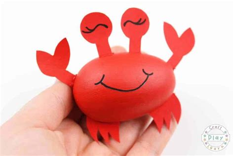 Easy Crab Craft Ideas For Kids Craft Play Learn