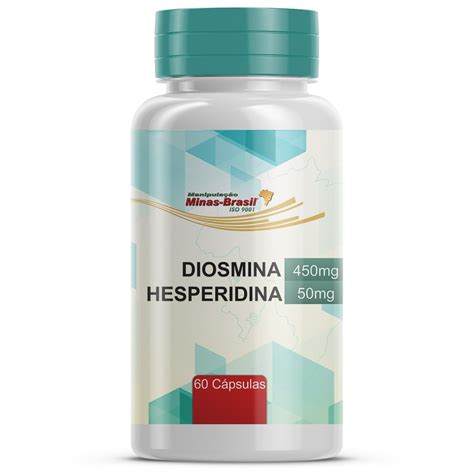 Comprar Diosmina 450 Mg Hesperidina 50 Mg 60 Cápsulas