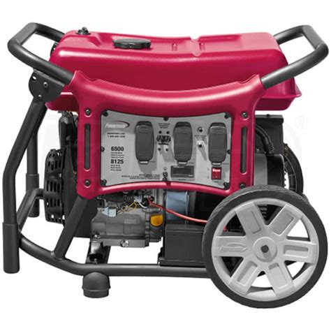 Powermate CX6500E 6500 Watt Electric Start Portable Generator 49