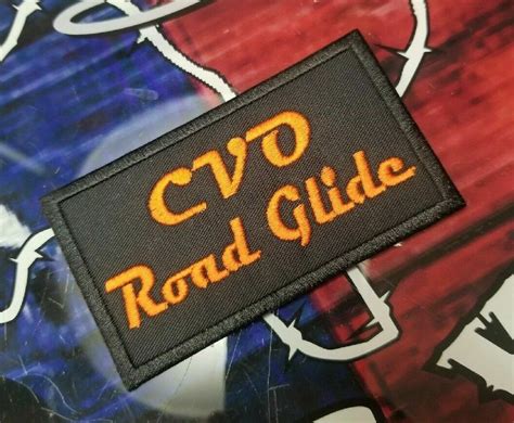 Embroidered Cvo Road Glide Patch Please Read Ad Ebay