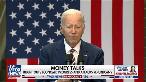 Biden Touts Economic Progress As Polls Show The President Is Losing