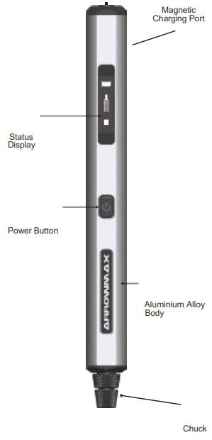 Arrowmax Sgs Pro Smart Electric Engraving Polishing Pen User Manual