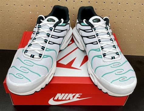 Size Nike Air Max Plus White Hyper Jade For Sale Online Ebay