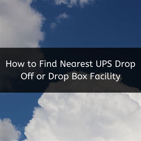 👉 How To Find UPS Drop Off & Drop Box Locations Near Me 📦 (2023)