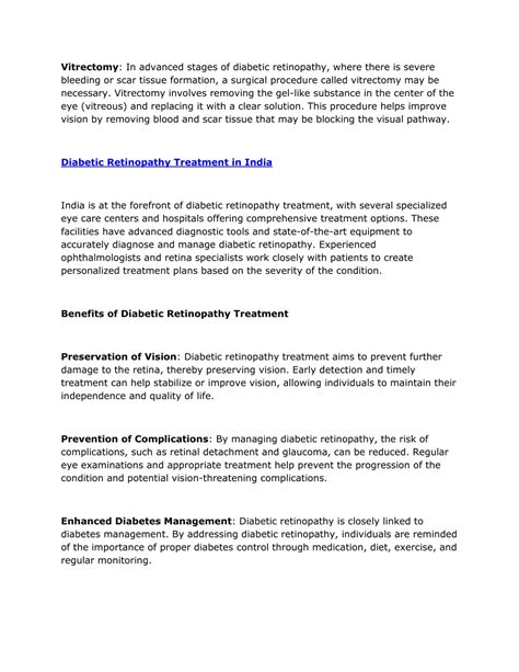 PPT - Diabetic Retinopathy Treatment in India: Preserving Vision and ...