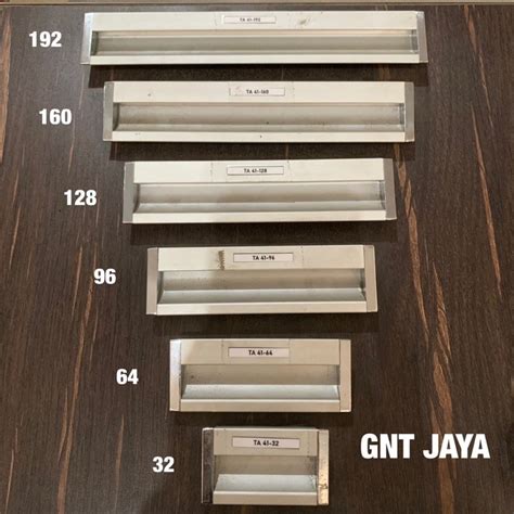 Jual Tarikan Huben Ta Ta Pintu Lemari Laci Handle Tanam Aluminium