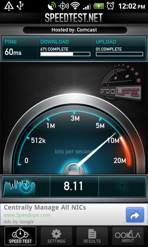 Speedtest.net Receives Android Overhaul, Appears to Handle Thunderbolt 4G LTE Tests Correctly ...