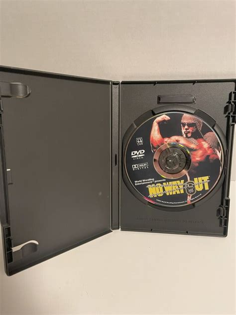 Wwe No Way Out Dvd Wrestling The Rock Hulk Hogan Stone