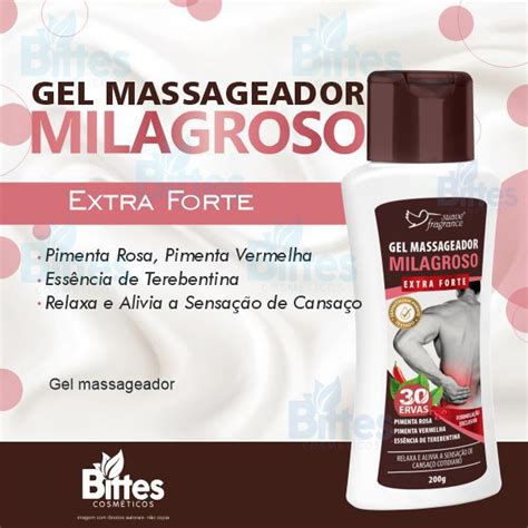 Comprar Gel Massageador Ervas Suave Fragrance Milagroso Extra Forte