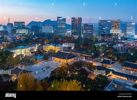 Seoul City Skyline,South Korea Stock Photo - Alamy