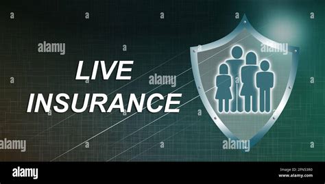 Illustration of a life insurance concept Stock Photo - Alamy