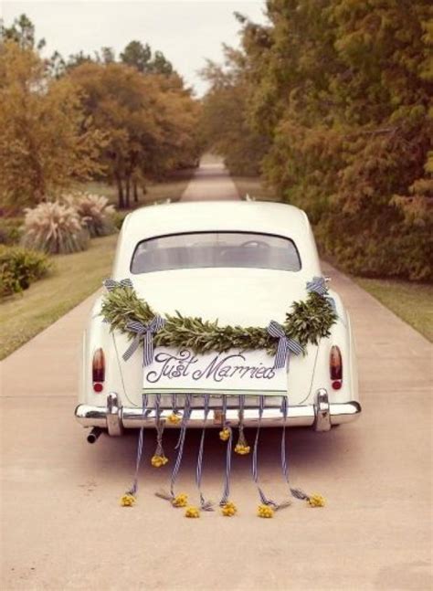 Car - 15 Fab Just Married Car Ideas #2499655 - Weddbook