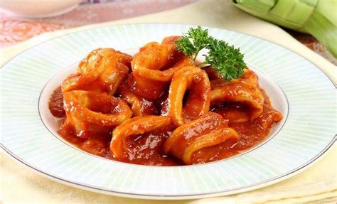 Resep Cumi Saus Padang Ala Restoran Seafood Nikmat Pedas Manis