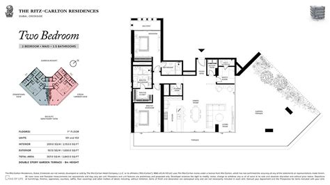 The Ritz Carlton Floor Plans At Dubai Creekside