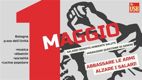 Unione Sindacale Di Base 1 Maggio A Bologna Abbassare Le Armi