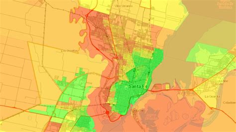 D Nde Se Vive Mejor Y D Nde Peor En La Ciudad De Santa Fe