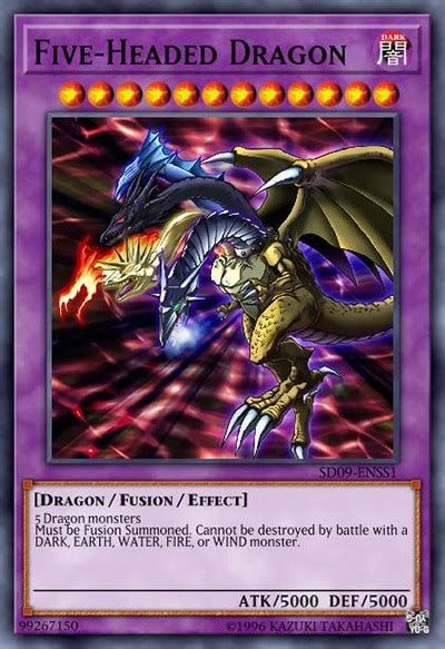 Yugioh Fusion Dragon Monsters