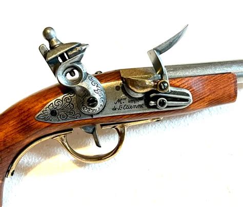 Denix Replica Colonial 1806 Napoleonic Flintlock Pistol Vintage Ordnance Company Llc