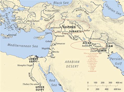 Where Is Mesopotamia On The World Map Map