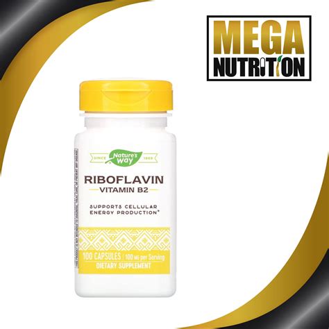 Nature S Way Vitamin B Mg Kapseln Riboflavin Magen Darm