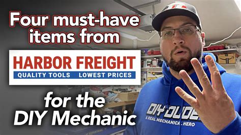 Four Must Have Items From Harbor Freight For The Diy Mechanic Youtube