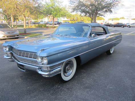 1964 CADILLAC DEVILLE CONVERTIBLE MINT RUST FREE FLORIDA CAR LIKE NEW