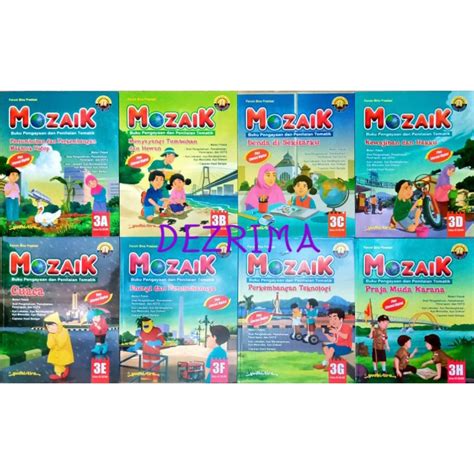 Jual Mozaik A B C D E F G H Kelas Sd Yudhistira Shopee Indonesia