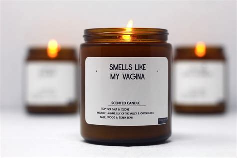 Smells Like My Vagina Scented Candle Lily Of The Valley And Etsy