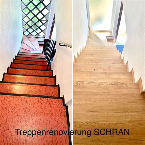 Bildergalerie Treppenrenovierung Treppensanierung Schran