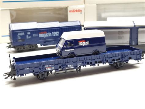 Märklin H0 84627 84633 84693 84694 Model train wagon 4 4