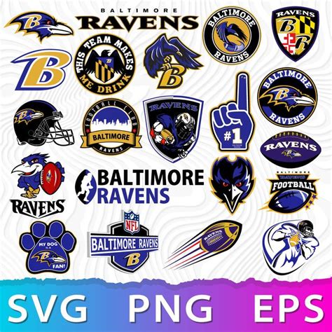 Baltimore Ravens Logo SVG, Ravens PNG Logo, Ravens Emblem, B - Inspire ...