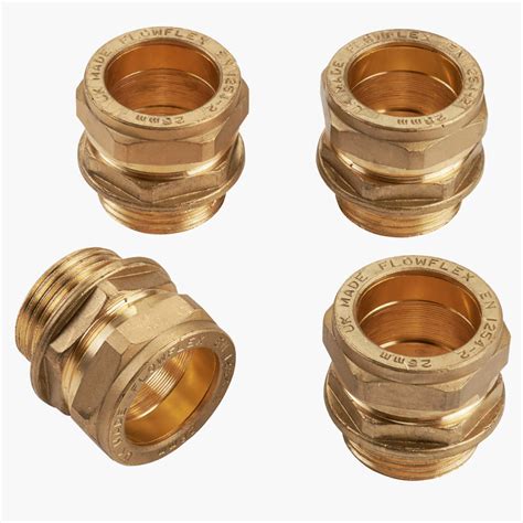 DN25 (1″) FlexEJ compression fittings for 28 mm copper pipe - 4 pack | 24hr Shipping | FlexEJ Direct