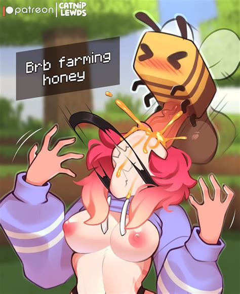 Farming Honey Catniplewds Minecraft Hentai Blue