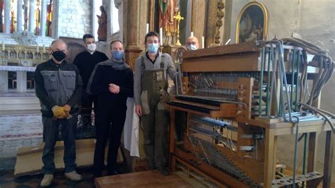 Le Nouvel Orgue De L Glise De Saint Georges Du Vi Vre Est Arriv Le