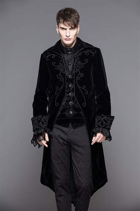 Steampunk Punk Cyberpunk Gothic Jacket Renaissance Victorian Tail Coat Halloween Costume