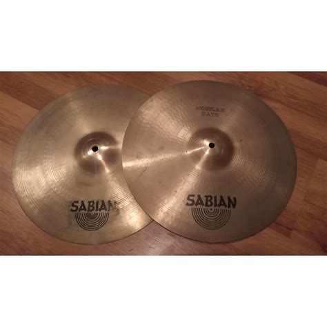 Sabian 15 AA Regular Hi Hat Cymbals Pair 1982 1984 Reverb