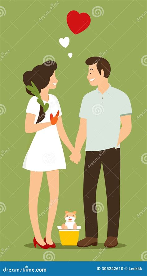 Illustrations Of Intimate Couples Of Young Men And Girls Romantic Lovers And Love Stock Vector