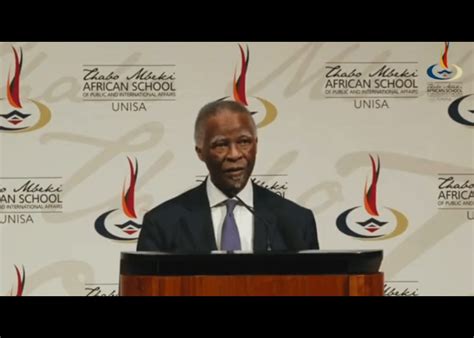 Its Not Possible To Go And Say Vote ANC For A Criminal Says Thabo Mbeki