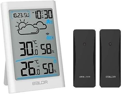 VÝPRODEJ DIGITÁLNÍ METEOSTANICE BALDR 2x DIGITÁLNÍ ČIDLO Aukro