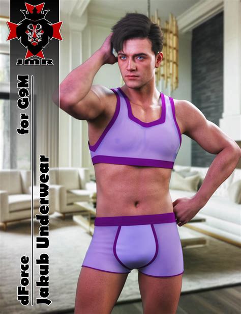 Jmr Dforce Jakub Underwear For G9m Daz Content By Jamare