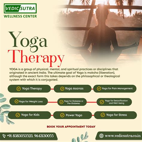 Vedic Sutrra Yoga Therapy Classes Vedic Sutrra Wellness Center