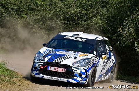 Lejeune Jean Yves Denis Ludovic Citroën DS3 R3T Rallye de la