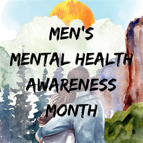 What Is Mens Mental Health Awareness Month