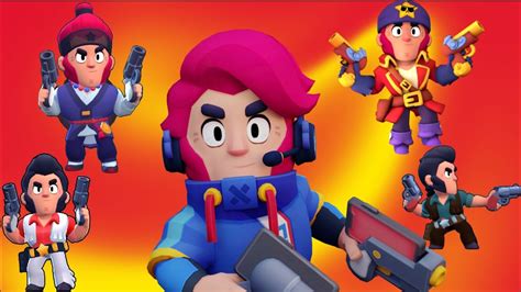 Brawl Stars Todas Las Skins De Colt Youtube