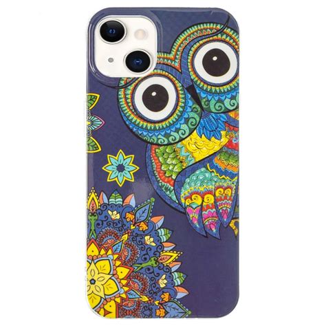 Coque Iphone Plus Fluorescente Hibou Ma Coque