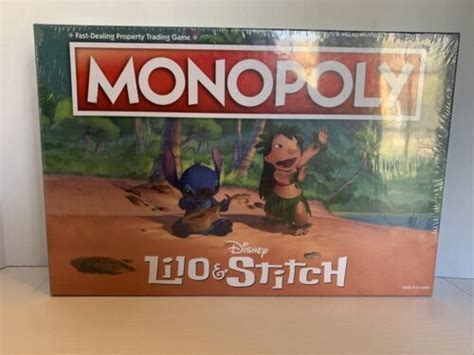 New Sealed Monopoly Disney Lilo and Stitch Usaopoly | #4643367734