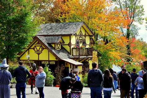 Mount Hope Pa Pennsylvania Renaissance Faire Editorial Stock Photo