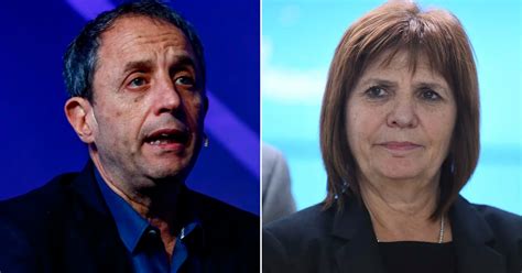 El Duro Cruce Entre Patricia Bullrich Y Ernesto Tenembaum Por La